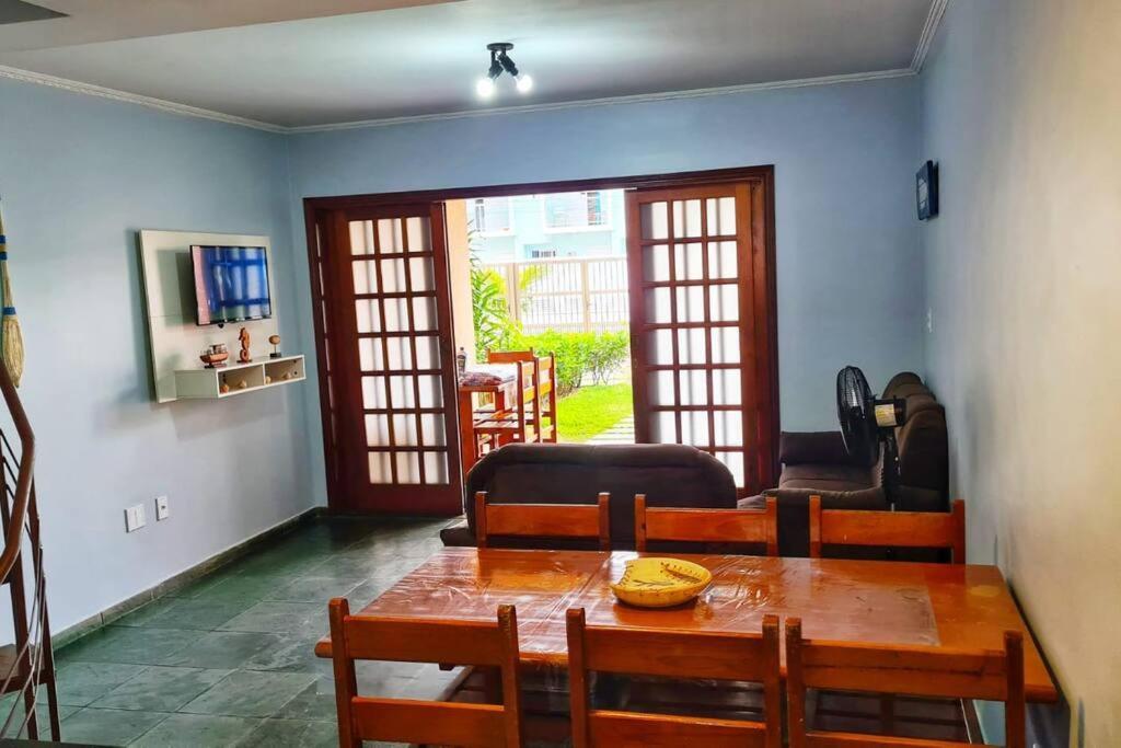 100Mts Da Praia Com Churrasqueira, Piscina E Wi-Fi Caraguatatuba Ngoại thất bức ảnh
